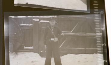 Preview: fünf alte Negative - Portraits Pimpf HJ und SA-Mann